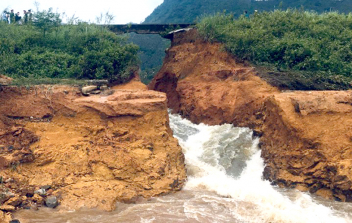 Vỡ đập thủy lợi ở Phú Thọ, nhiều hộ dân phải di tản khẩn cấp