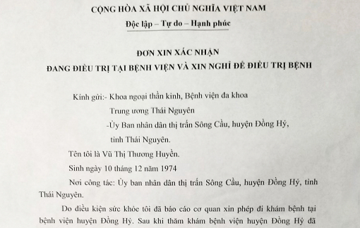 Nữ phó chủ tịch thị trấn kiên quyết đòi danh dự