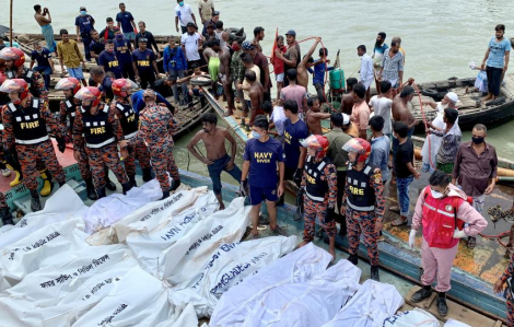 Chìm phà ở Bangladesh, ít nhất 23 người thiệt mạng