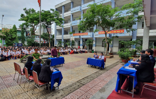 Phiên tòa giả định xét xử hành vi dâm ô trẻ em tại trường học
