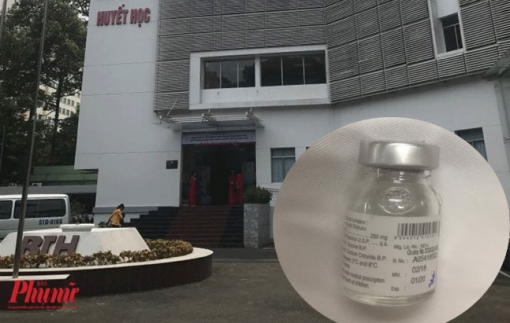Vụ BV Truyền máu - Huyết học TPHCM dùng thuốc hết hạn cho bệnh nhi: Chuyển hồ sơ qua công an