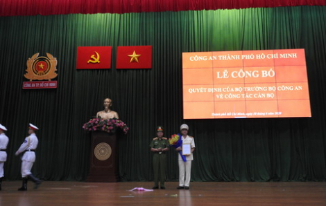 Đại tá Lê Hồng Nam giữ chức Giám đốc Công an TPHCM