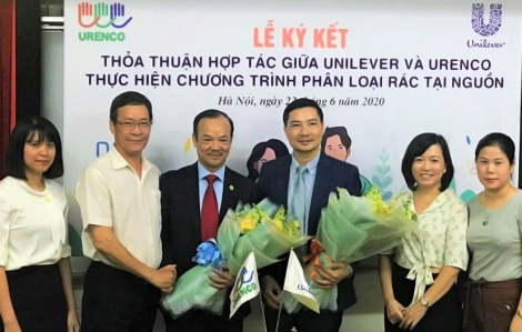 Unilever Việt Nam và URENCO hợp tác triển khai chương trình “Phân loại rác tại nguồn gắn liền với thu gom và xử lý rác thải nhựa tại Hà Nội”