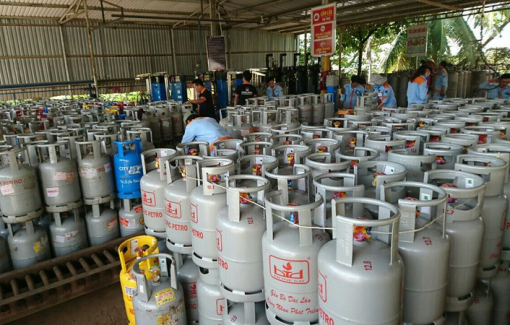 Giá gas tháng 7 tăng thêm 3.500 đồng/bình