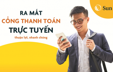 Sun Life Việt Nam khuyến khích khách hàng thanh toán phí bảo hiểm không dùng tiền mặt