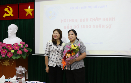 Hội LHPN quận 9 có tân Chủ tịch