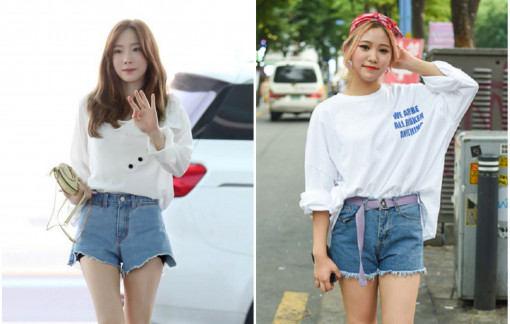 Năng động ngày hè với áo thun, quần short và denim