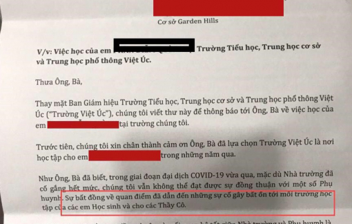 Phía sau lời “từ chối” học trò của trường quốc tế