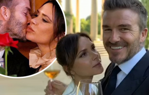 Vợ chồng David Beckham lãng mạn kỷ niệm 21 năm ngày cưới