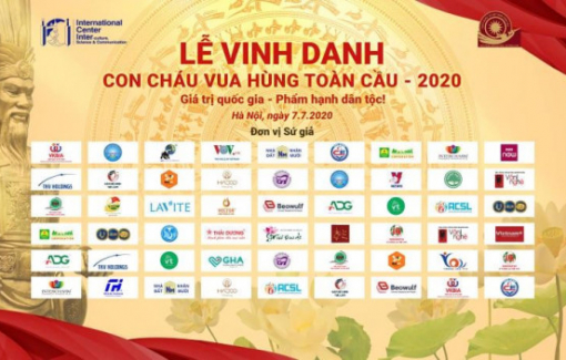 Vinh danh con cháu vua Hùng toàn cầu 2020