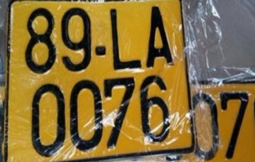 Từ 1/8, xe kinh doanh vận tải phải dùng biển số màu vàng