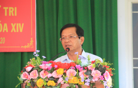 Bộ Chính trị đồng ý cho ông Lê Viết Chữ thôi giữ chức vụ Bí thư Quảng Ngãi