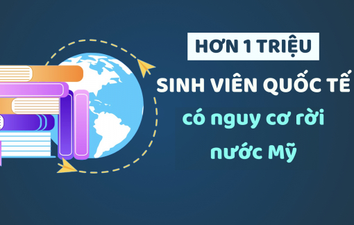 Infographic: Hơn 1 triệu sinh viên quốc tế có nguy cơ rời khỏi nước Mỹ