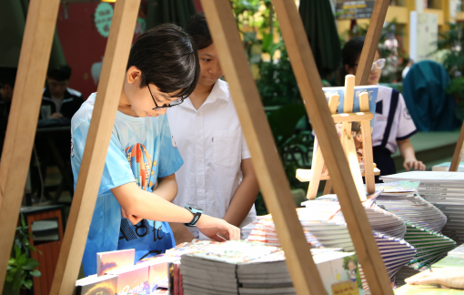 Nhộn nhịp hoạt động tại Hội sách Thiếu nhi TPHCM lần 2