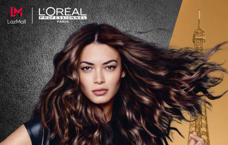 L’Oréal Professionnel ra mắt gian hàng chính hãng trên LazMall vào ngày 25/7/2020