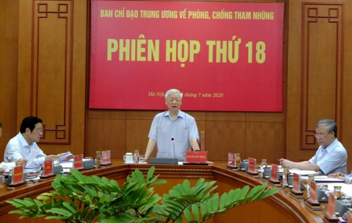 Tổng bí thư, Chủ tịch nước Nguyễn Phú Trọng: "Phát huy hơn nữa vai trò của báo chí và nhân dân trong phòng chống tham nhũng"