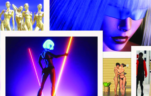 Người mẫu ảo “đe dọa” người mẫu thật