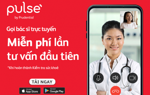 Khám bệnh từ xa, an tâm phòng dịch với bác sĩ trực tuyến trên ứng dụng Pulse by Prudential