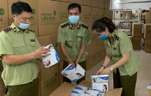Hà Nội phát hiện 500.000 khẩu trang không có lớp lọc tiêu chuẩn