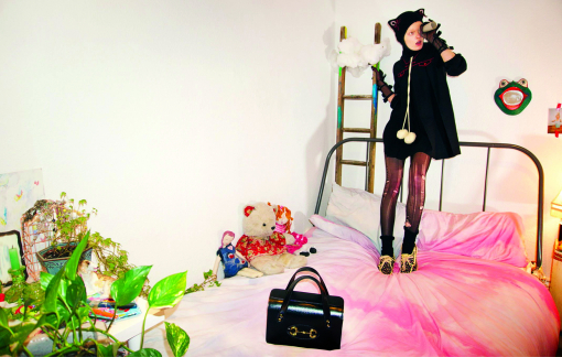 Khi nhà trở thành studio, sàn catwalk