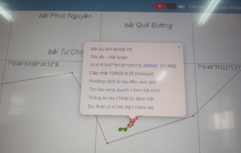 3 tàu cá Khánh Hòa bị Indonesia bắt giữ khi đang hoạt động trong vùng biển Việt Nam