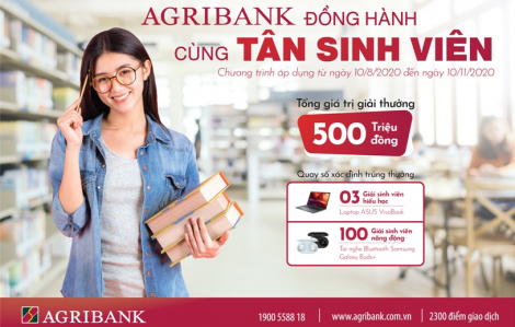 Agribank đồng hành cùng tân sinh viên 2020