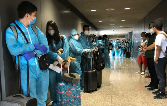 Đón thêm 340 công dân Việt Nam từ Mỹ về nước