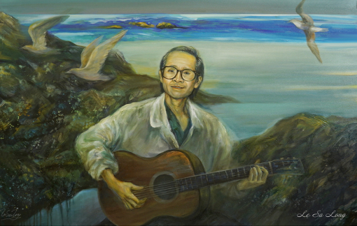 Họa sĩ Lê Sa Long: Nghệ thuật với tôi không phải là cuộc dạo chơi