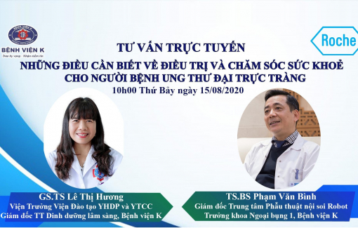 Bệnh viện K tư vấn trực tuyến điều trị ung thư với sự đồng hành của Roche Việt Nam