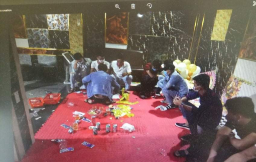 Mượn tầng hầm quán karaoke tổ chức "tiệc ma túy" mừng sinh nhật