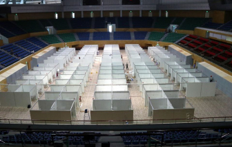 Đà Nẵng: Chính thức thành lập bệnh viện dã chiến thứ 2 tại Cung thể thao Tiên Sơn