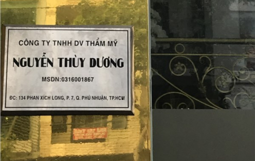 Viện thẩm mỹ Thùy Dương hoạt động không phép