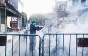 Thiết lập vùng cách ly tại cụm dân cư liên quan đến bệnh nhân 1016