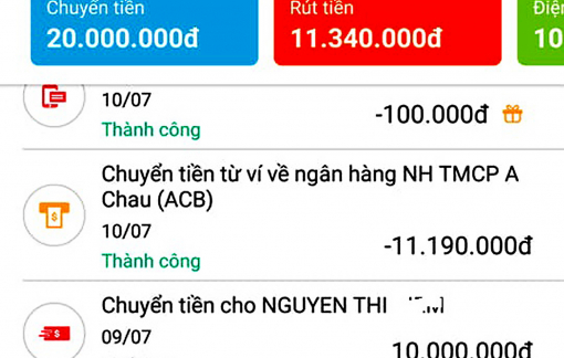 Cố tình chuyển khoản nhầm để chiếm đoạt tài sản