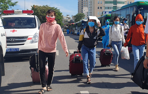 13.000 người ngoại tỉnh đăng ký rời Đà Nẵng, có 7 tỉnh đã trả lời kèm theo kế hoạch đón