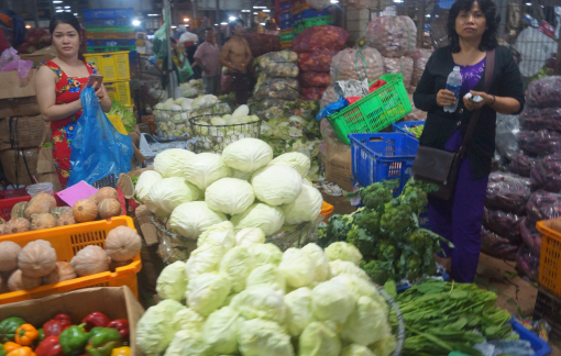 Giá gạo, rau xanh đẩy chỉ số giá tiêu dùng tháng 8 tăng