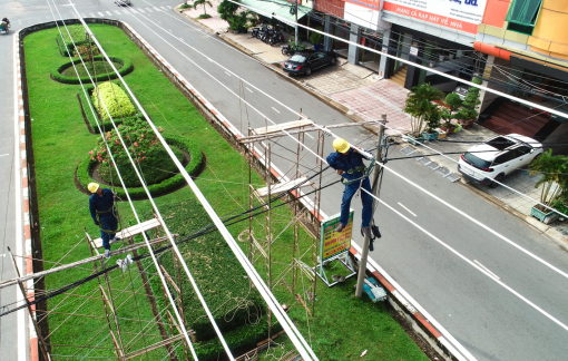 Đưa vào vận hành đường dây 110kV Phú Lâm - Bình Phú