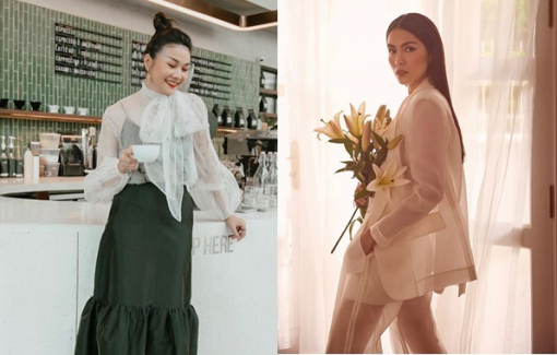 Sao Việt chuộng mốt váy áo xuyên thấu mùa thu