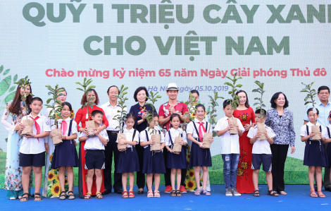 'Quỹ 1 triệu cây xanh cho Việt Nam': Lan tỏa tình yêu thiên nhiên, môi trường đến với học sinh