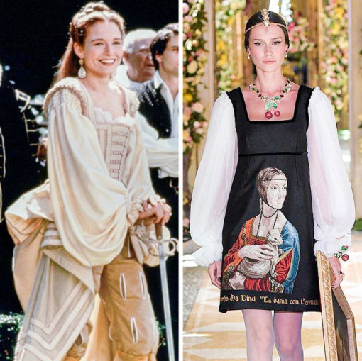 Những mẫu thời trang thời Phục Hưng đang trở lại