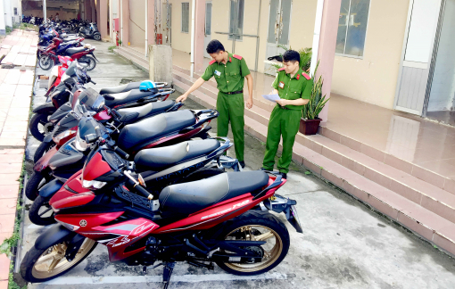 Bắt băng trộm xe máy theo… đơn đặt hàng