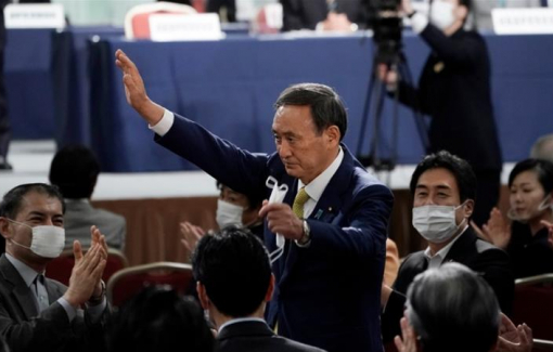 Ông Yoshihide Suga trở thành tân Thủ tướng Nhật Bản