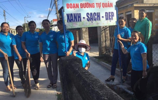 Phụ nữ Quảng Ngãi cùng chung tay ‘làm thế giới sạch hơn’