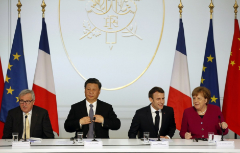 Anh, Pháp, Đức đưa tuyên bố chung, bác bỏ yêu sách của Trung Quốc ở Biển Đông