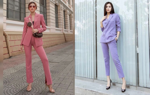 Diện suit thanh lịch ngày thu như mỹ nhân Việt