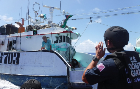 Mỹ chống lại tình trạng đánh bắt cá trái phép trên biển, tập trung vào tàu cá Trung Quốc