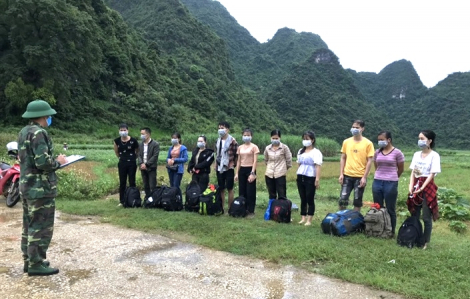 Phát hiện 11 người nhập cảnh trái phép từ Trung Quốc vào Việt Nam