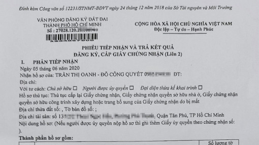 Cụ bà 83 tuổi được cấp giấy chủ quyền sau phản ánh của Báo Phụ Nữ TPHCM