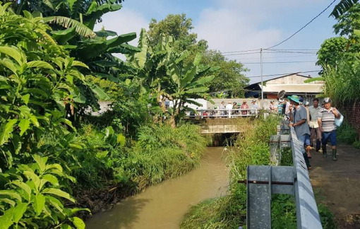 Tìm thấy thi thể người phụ nữ rớt xuống cống bị nước cuốn sau 2 ngày mất tích