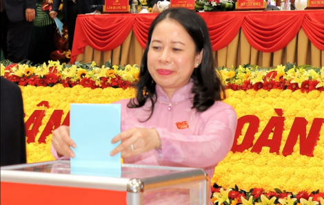 Bà Võ Thị Ánh Xuân tái cử Bí thư Tỉnh ủy An Giang